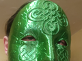 Celtic Clover Mask