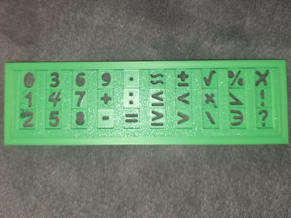 V2 Modular Stencil 10x3