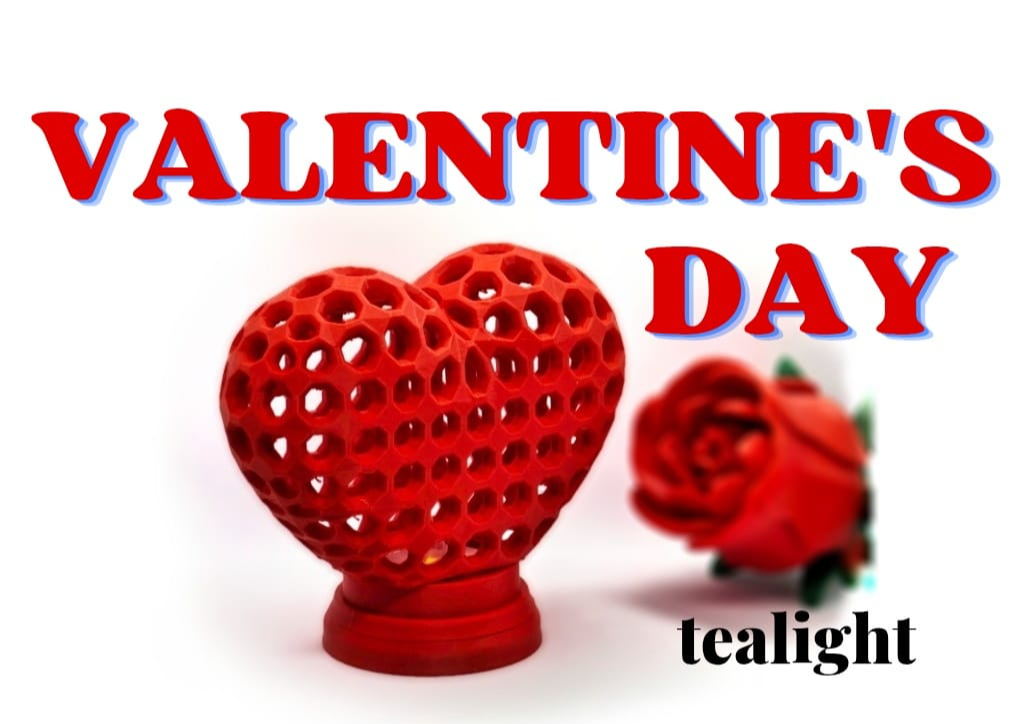 Valentine's Day Tealight Candle