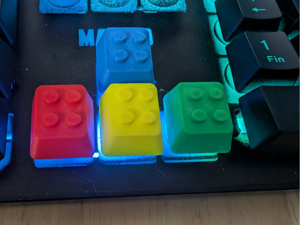 Brick Membrane Keyboard Cap