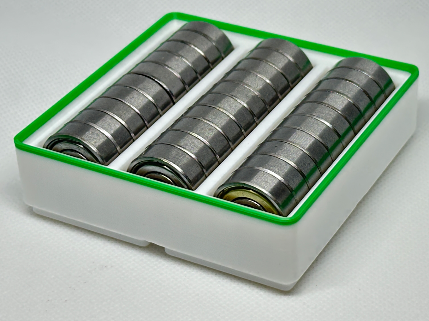 Gridfinity 2x2x3 608 bearings holder