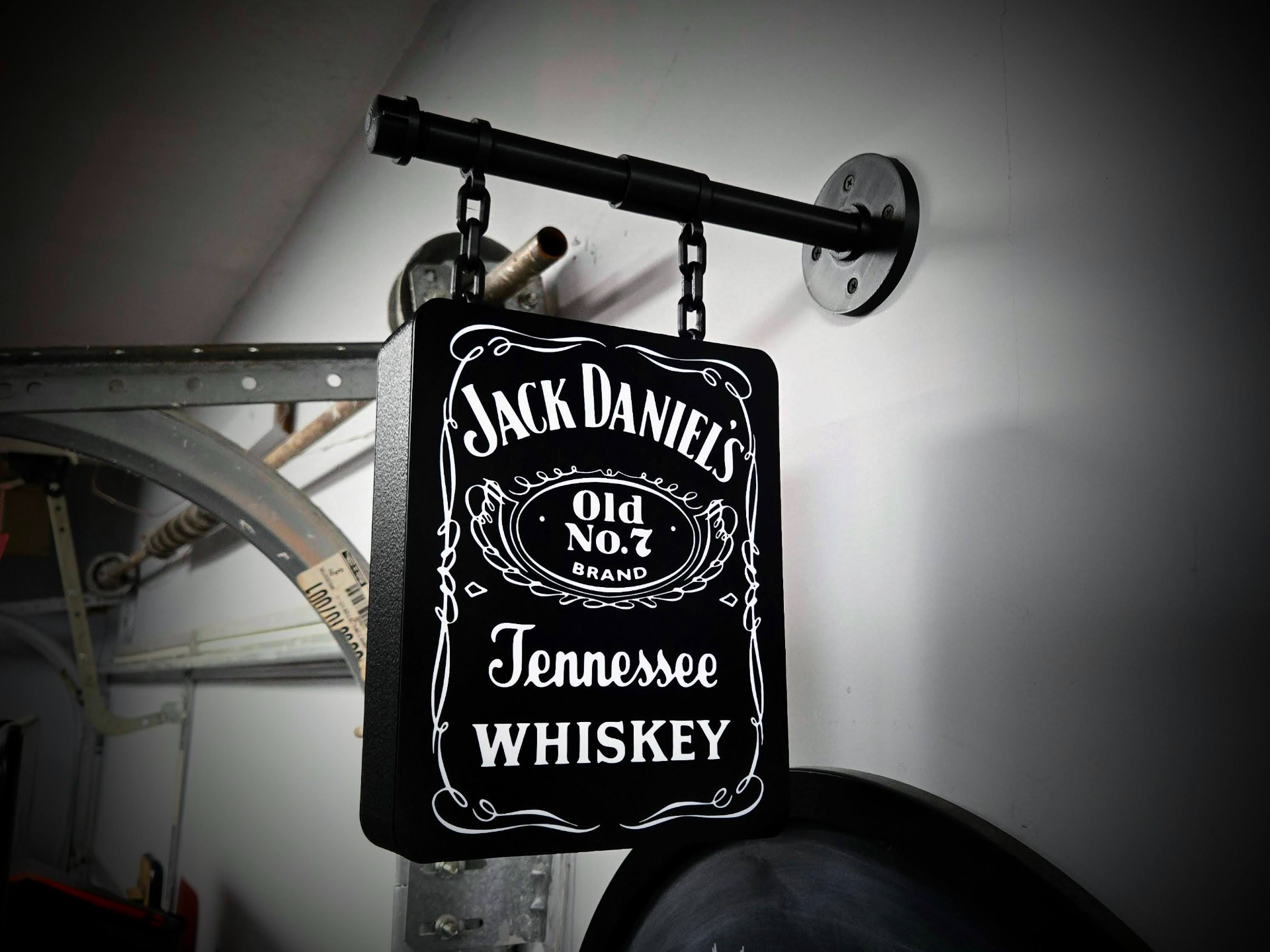 JACK DANIELS ~ 2-Sided Hanging Pub Style Lightbox