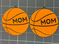 Basketball earrings MOM