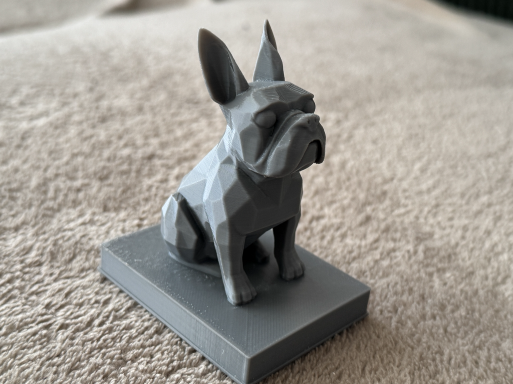 Statue Französischen Bulldogge