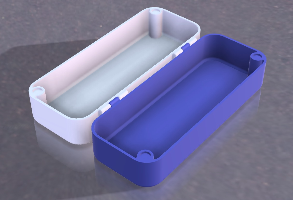 Print-In-Place Magnetic Box