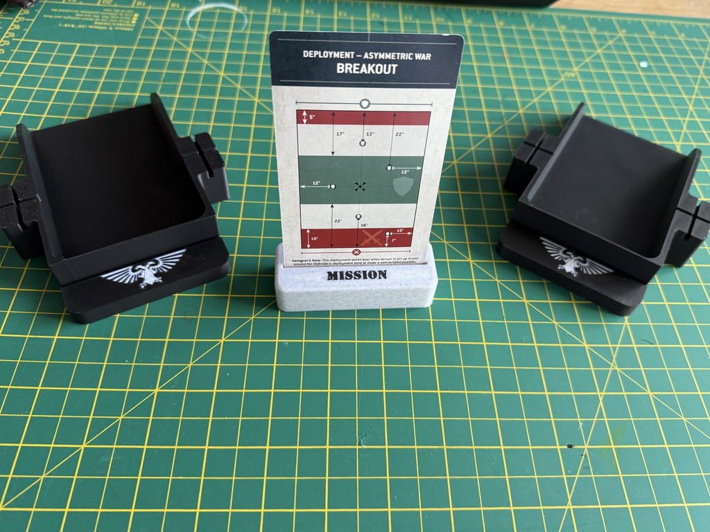 War Hammer Game Card Holder