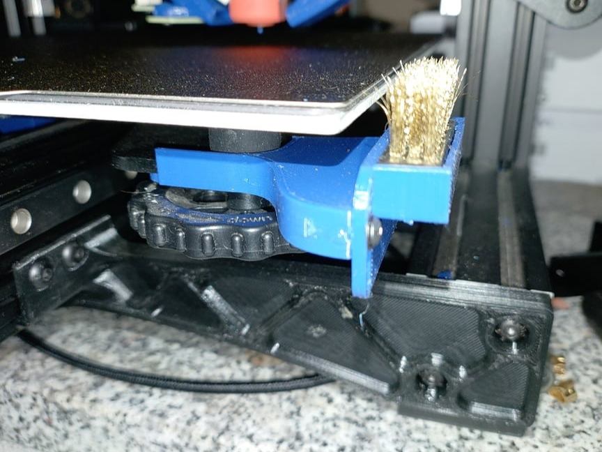 Ender 3 V2 Nozzle Scrubber