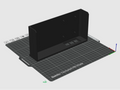 OpenRack 1U - Insert for one Raspberry Pi 5