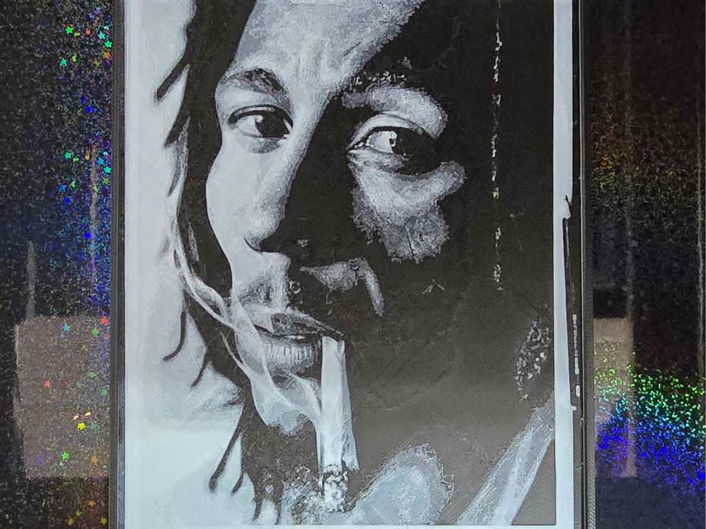 Bob Marley having a smoke