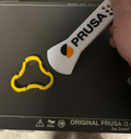 Prusa scraper for cleaning the bed