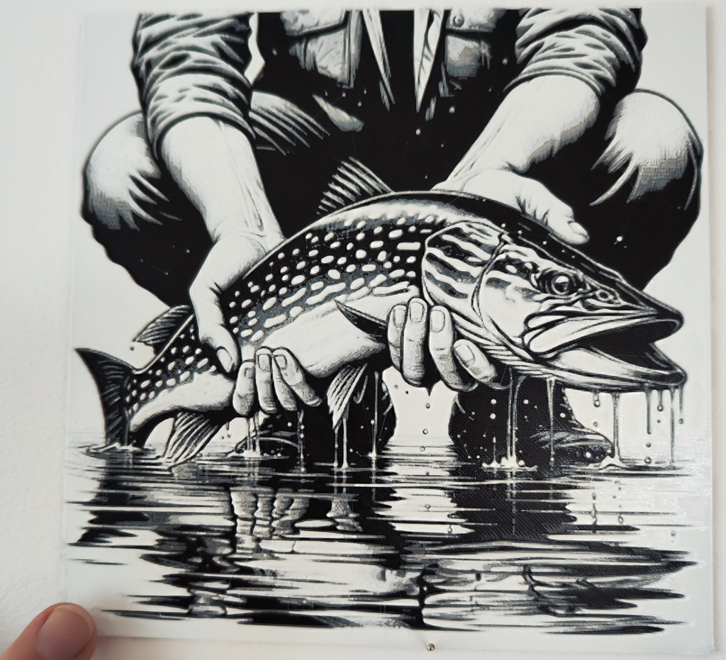 I caught a pike!