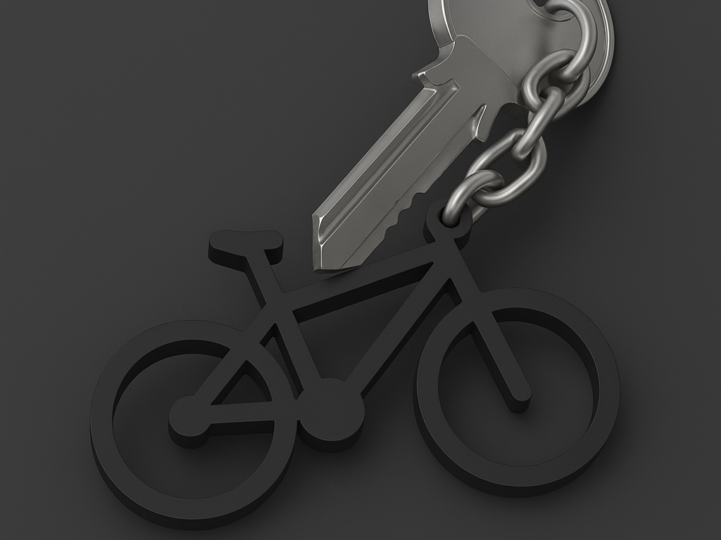 Fahrrad-Schlüsselanhänger
