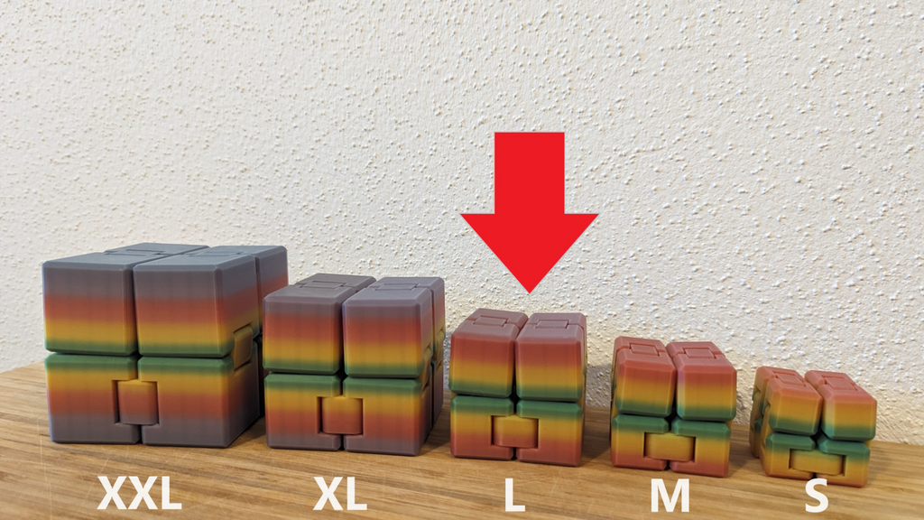 Sturdy Infinity Cube L