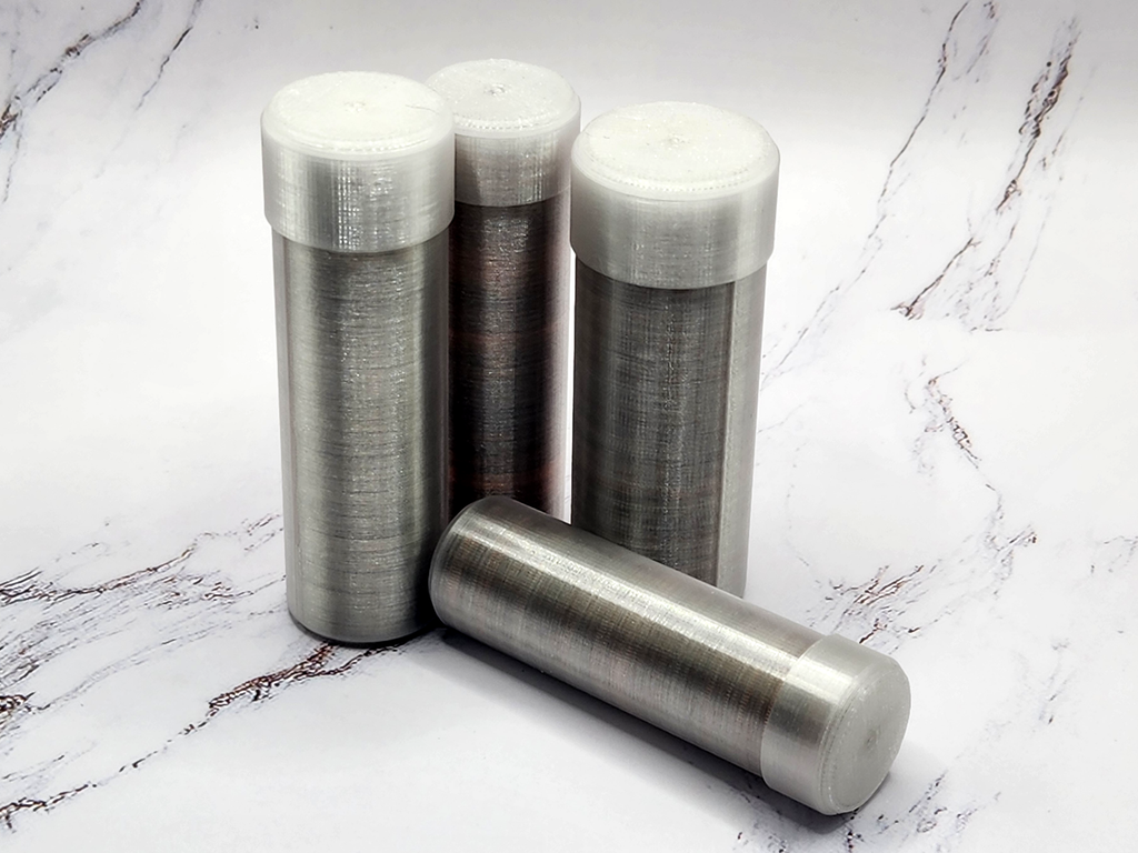 Simple Friction Fit Tube / Coin Tube [Parametric]