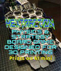 Hextraction Super Board Game - Grid for A1 mini
