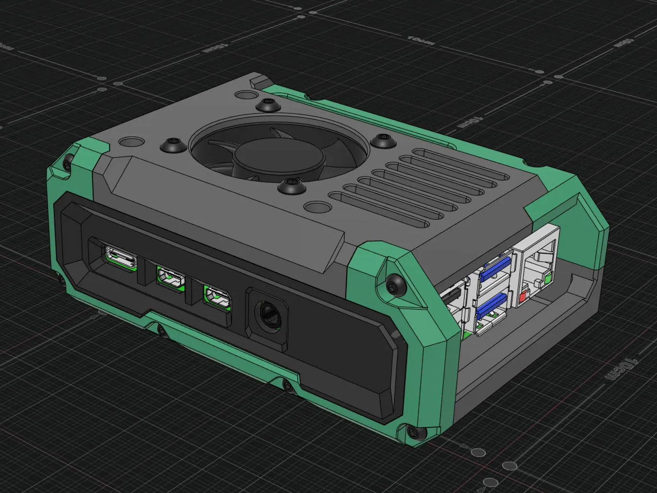 Raspberry Pi 4 Case
