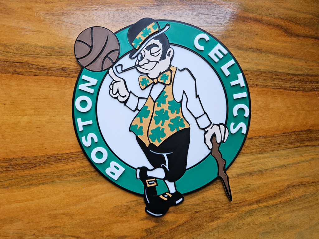 Boston Celtics 3D Sign