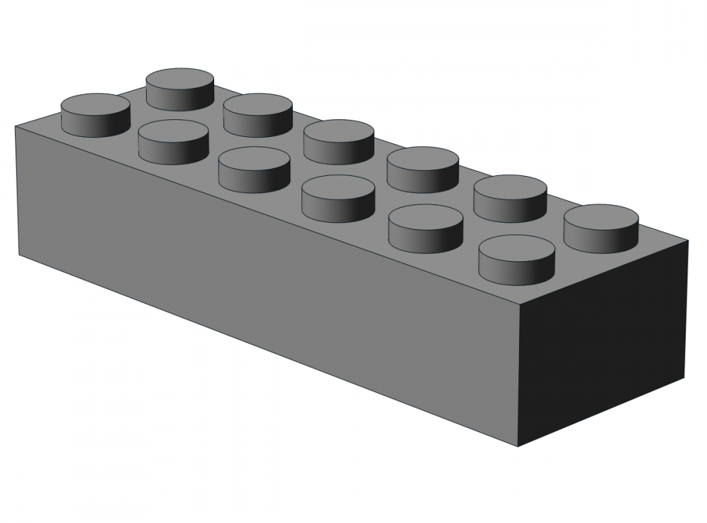 Lego Piece 2x6