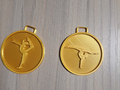 Artistic gymnastics medal gimnastyka 2 models