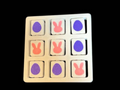 Easter bunny and egg tic tac toe game free to sell
