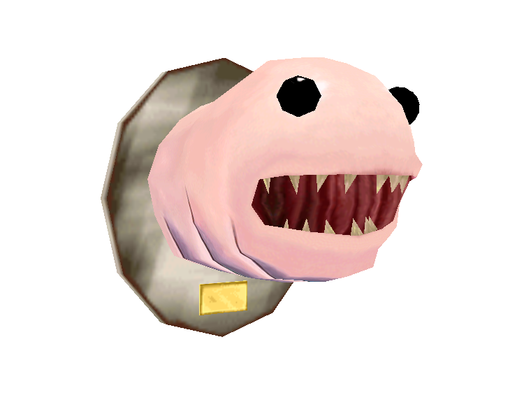 Low Poly Alaskan Bull Worm Head Mount