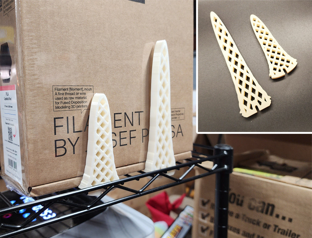 Wire Shelving Clip-in Divider/Stoppers