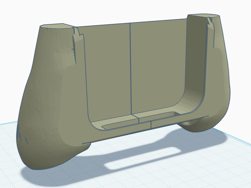 R36S Retro Gaming Console Grip - Pyreling Remix