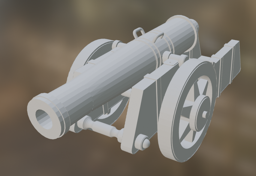 cannon(gun) for people with a hobby of history