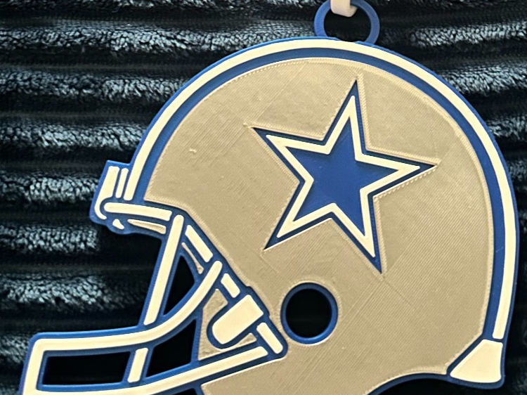 Dallas Cowboys Helmet Pendant