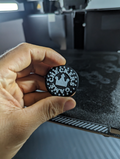 Checkers Game Coin
