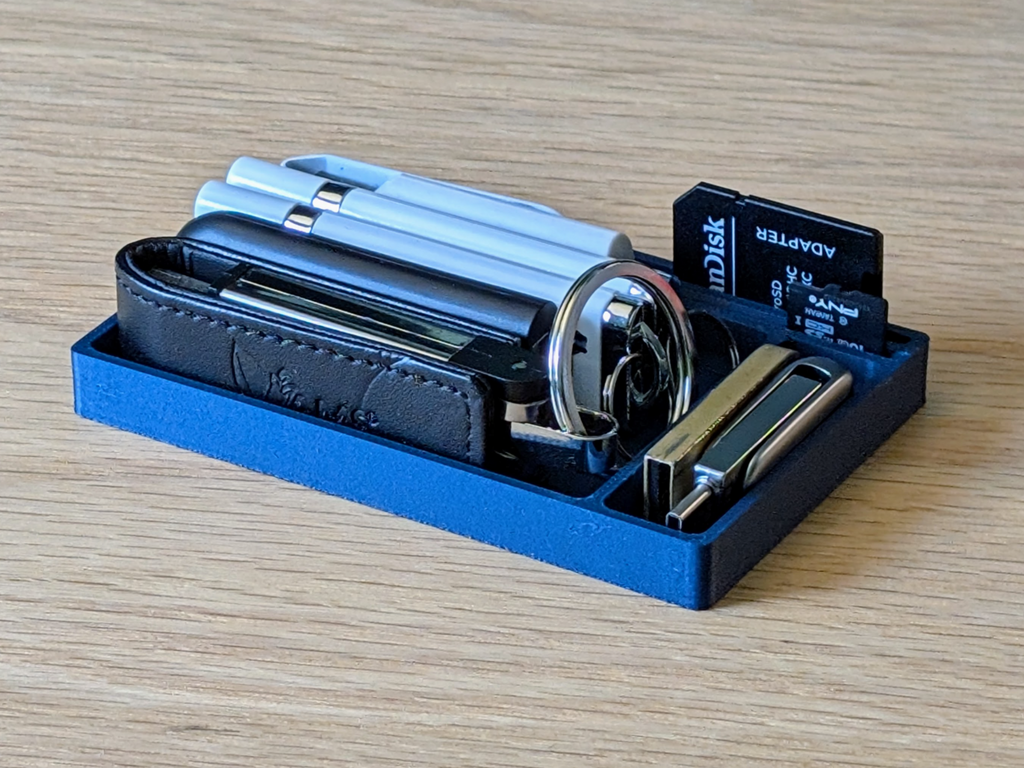 USB and SD card Organizer