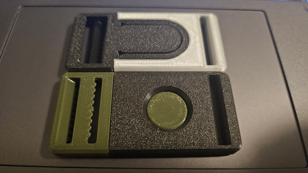 Quick release buckle designed for 3D printing