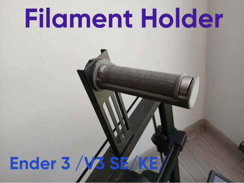 Filament Spool Holder with bearings