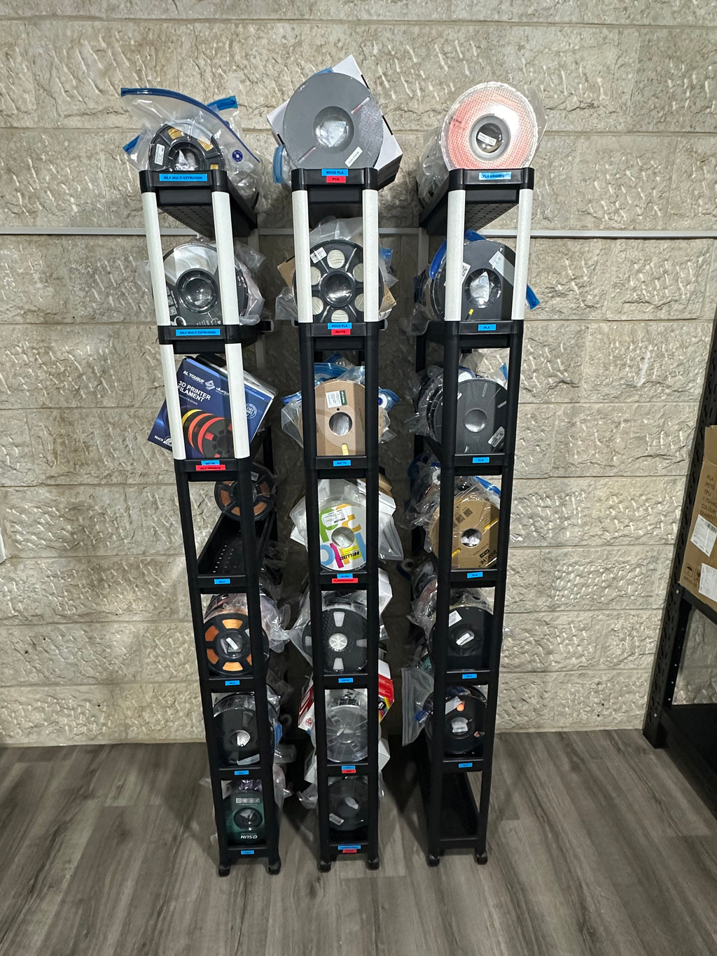 Filament Spool Storage Rack / VESKEN Shelf leg