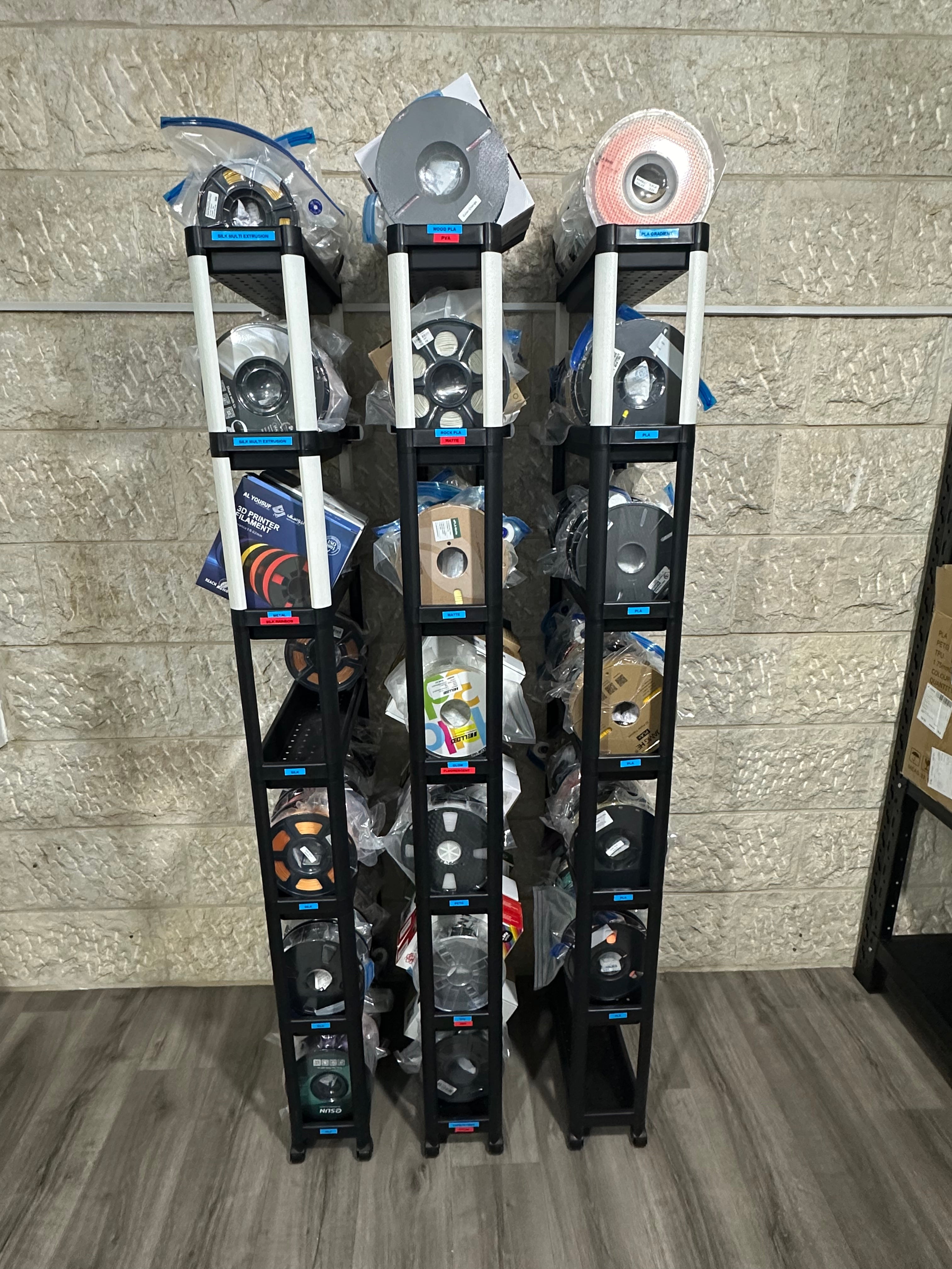 Filament Spool Storage Rack / VESKEN Shelf leg