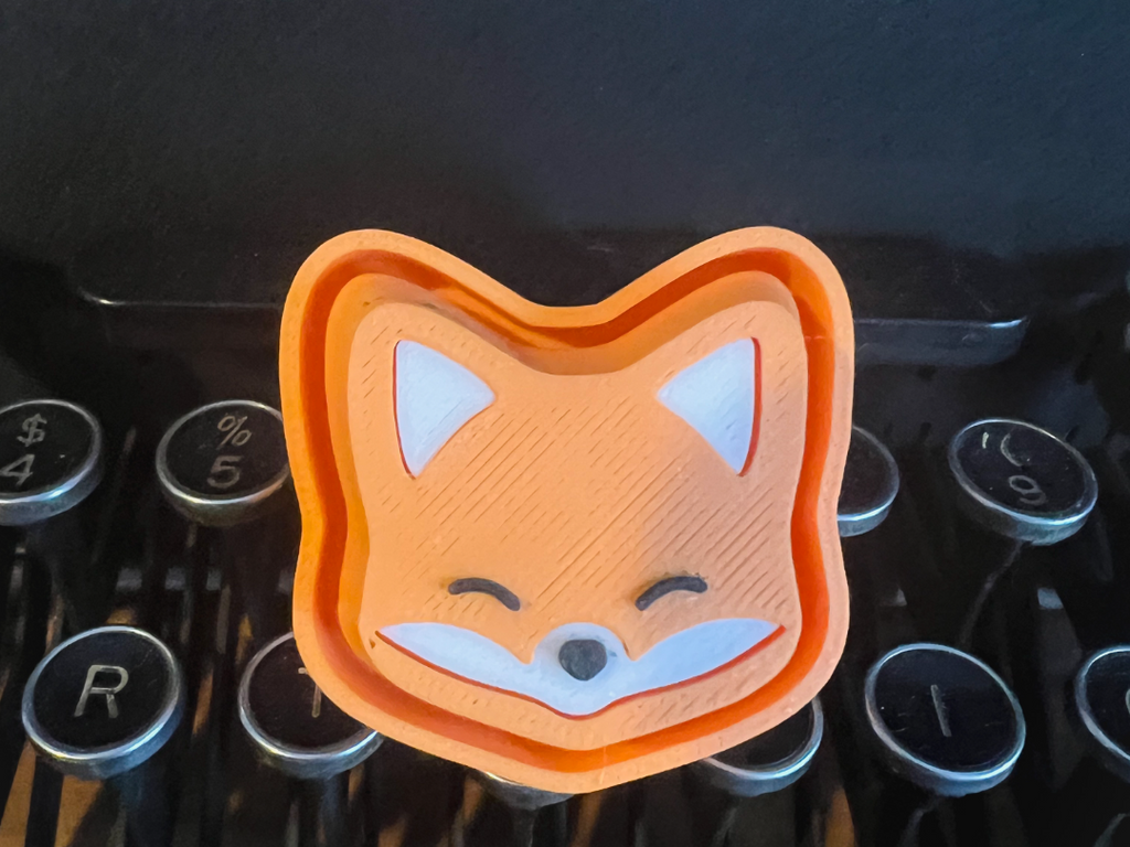 Cute Foxy Fox Fidget Clicker