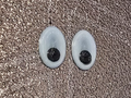 Googley eyes for toilet sheep