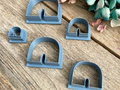 Short Rainbow Earring Cutters