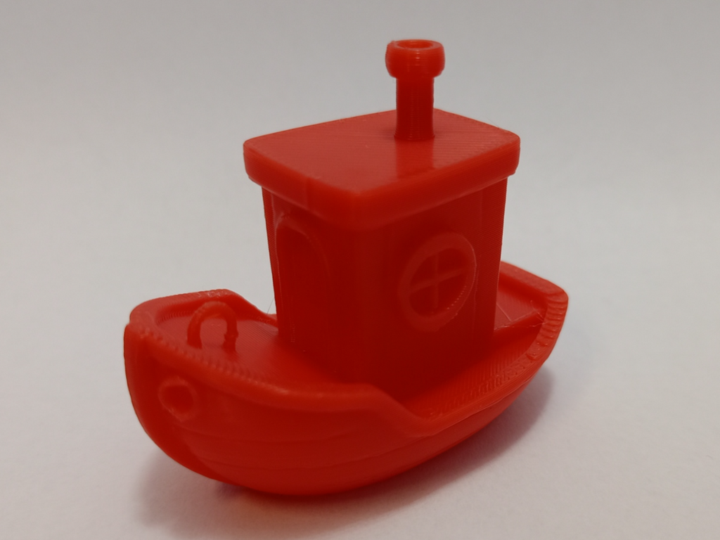 AI-generated 3d Benchy - like ship