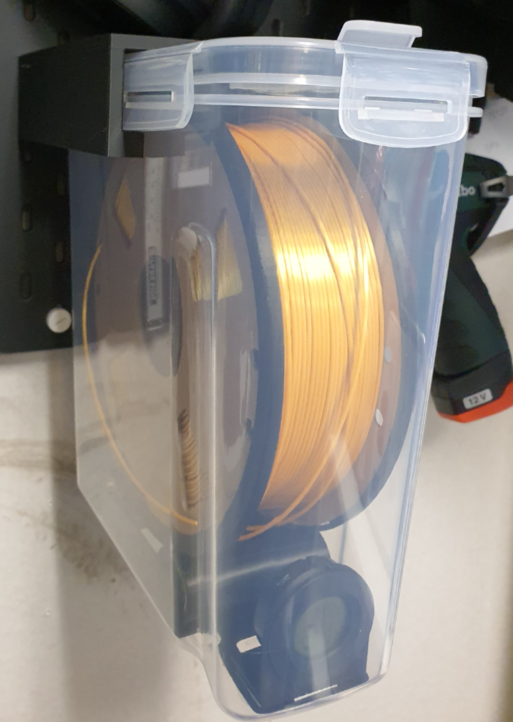 Filament spool container IKEA Skadis