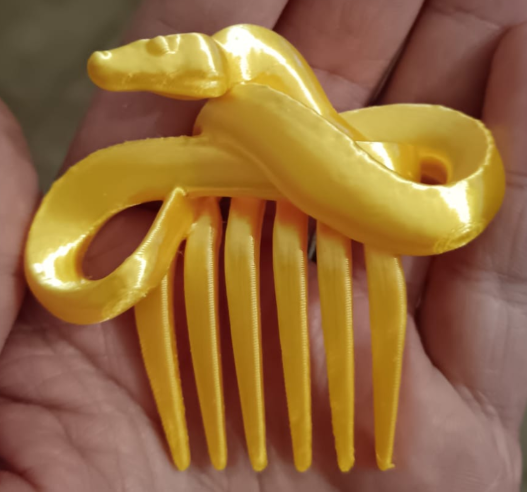 Snake Hair Comb