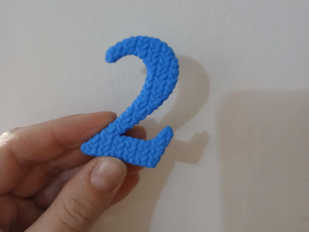 Knitted Numbers