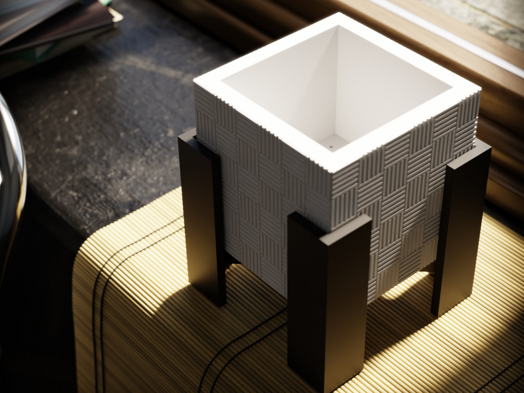 Cubic Vase Collection - (Model 2)