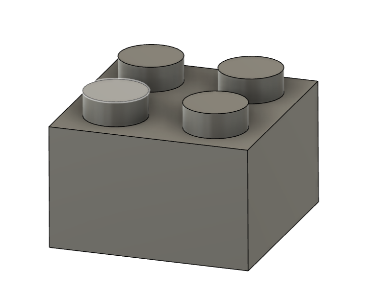 Brick 2x2 Legocompatible