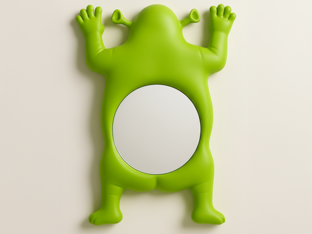 Shrek mirror
