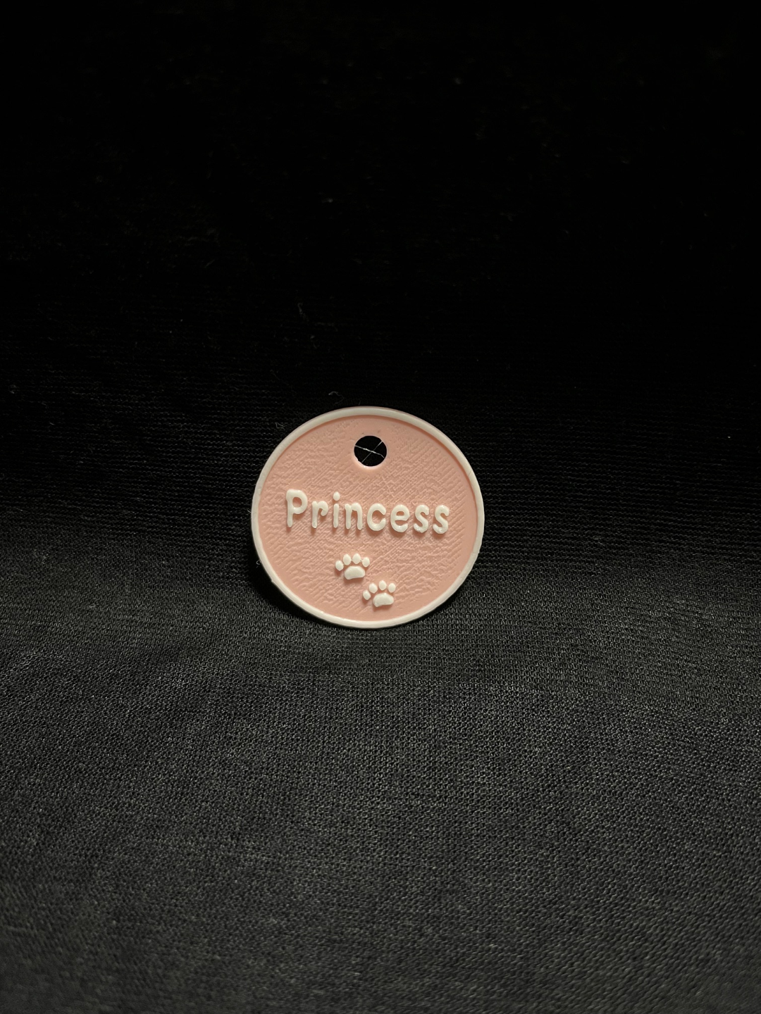 Princess Pet Tag