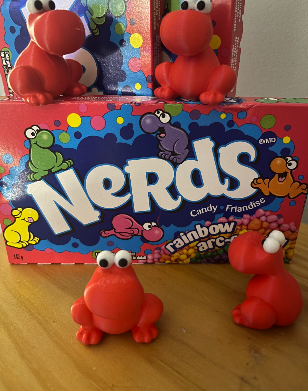 Wonka Nerds candy character 3 - skipping