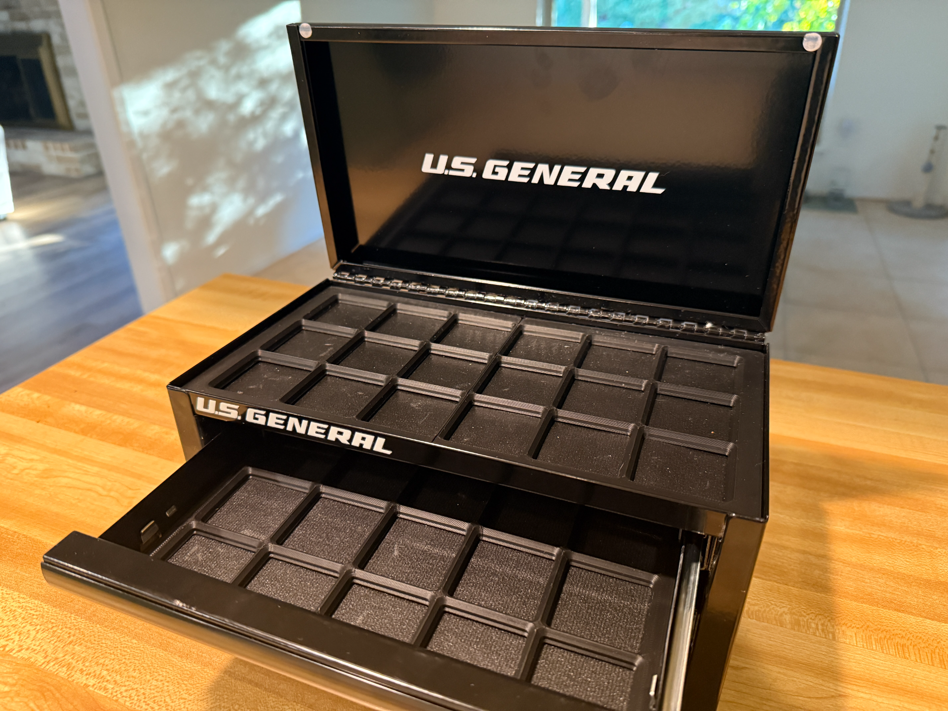 Harbor Freight Mini Toolbox Gridfinity Baseplates