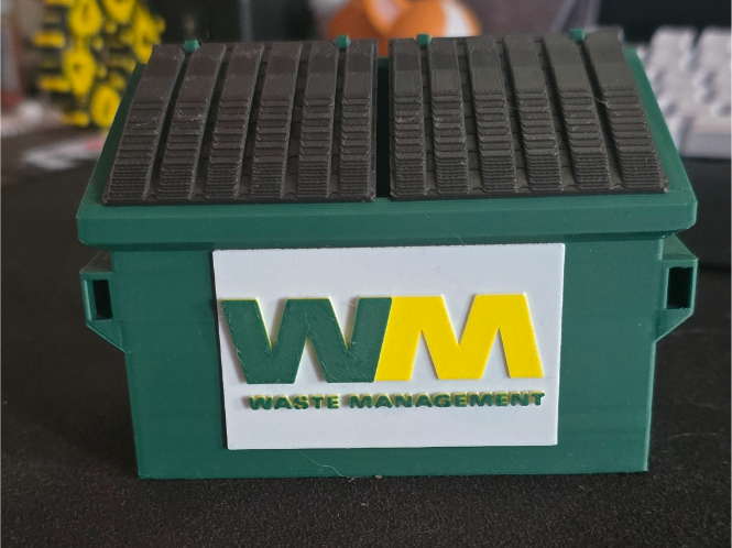 Waste Management Logo Hueforge