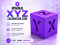 Minimal XYZ Calibration Cube